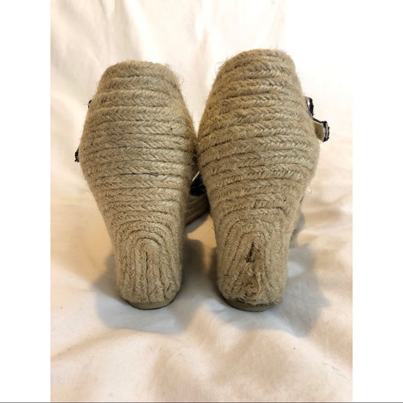 Espadrille Open-toe Wedges - Picture 4 of 4
